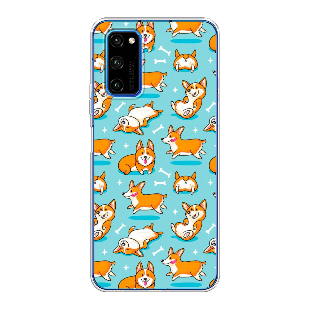 

Чехол Awog "Веселые корги" для Honor View 30/View 30 Pro, 611350-2