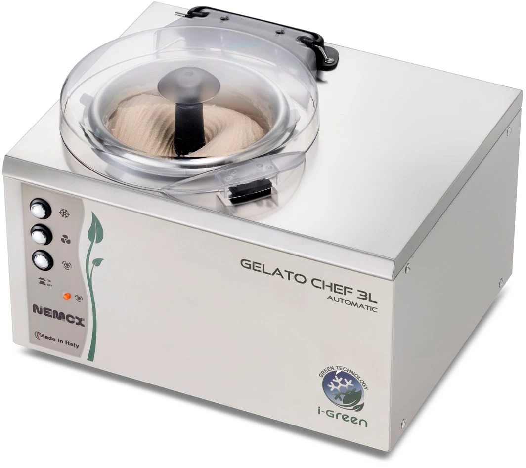 

Мороженица Nemox Gelato Chef 3L AUTOMATIC i-Green серебристый, Gelato Chef 3L AUTOMATIC i-Green