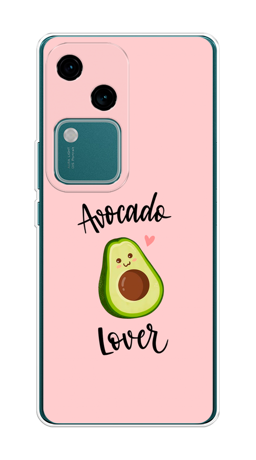

Чехол на Vivo V30/S18 "Avocado lover", Розовый;зеленый, 2610250-1