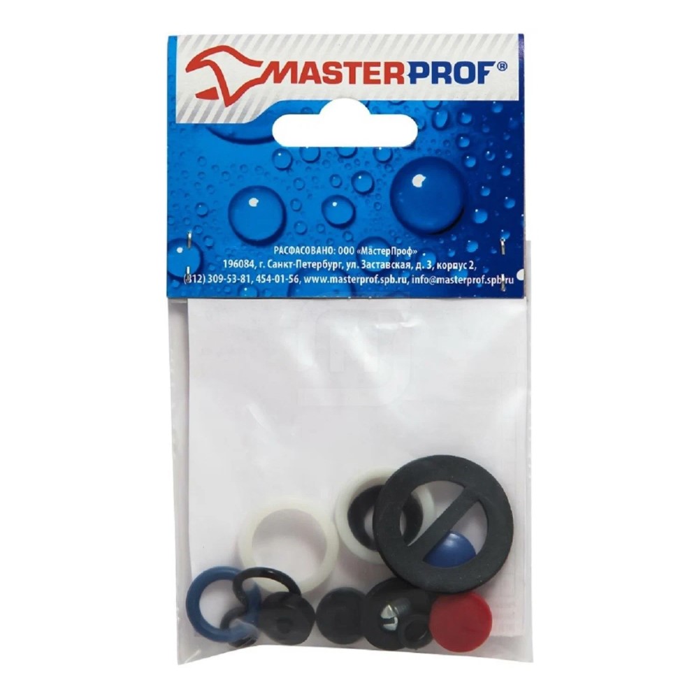 Набор прокладок MASTERPROF для отечественного смесителя ручеек резиновая кольцо прокладка для душевого шланга masterprof