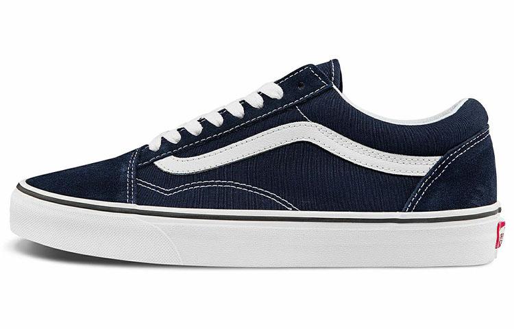 

Кеды унисекс Vans Old Skool синие 35 EU, Синий, Old Skool