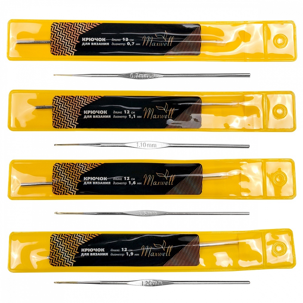 

Maxwell Gold, с золотой головкой, 0,7, 1,1, 1,6, 1,9 мм, Золотистый, Gold, с золотой головкой, 0,7, 1,1, 1,6, 1,9 мм