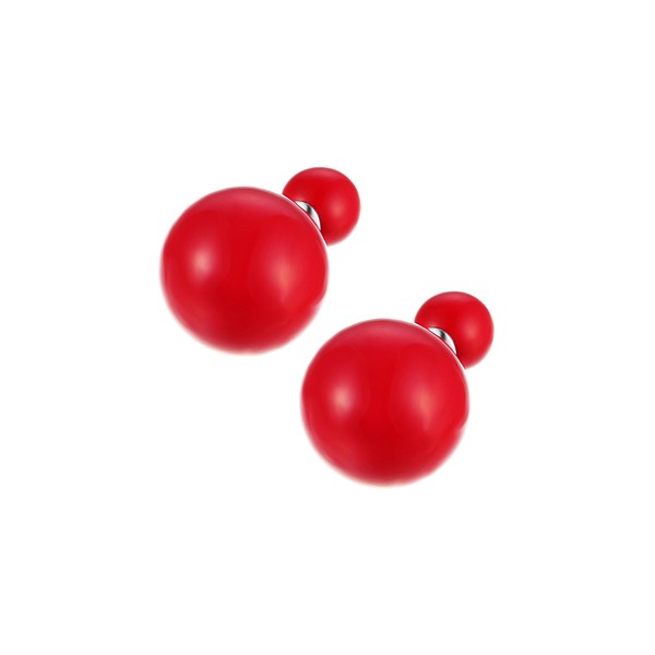 

Серьги двухсторонние из серебра с пластиком Element47 DIOR18_WG, DIOR18_WG