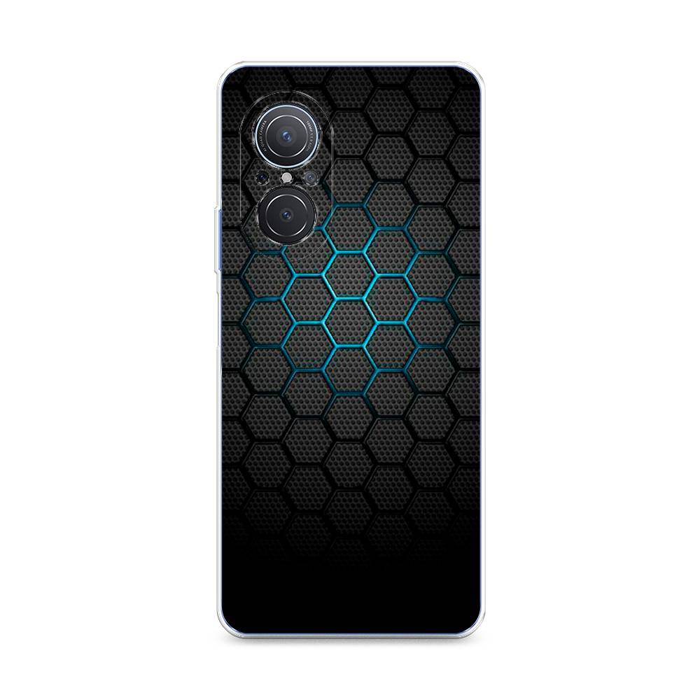 

Чехол Awog "Бирюзовые соты" для Huawei Nova 9 SE, Голубой;синий;черный, 6107250-3