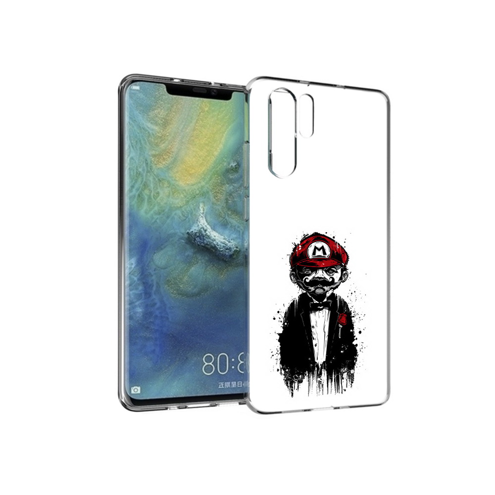 

Чехол MyPads Tocco для Huawei P30 Pro марио, Прозрачный, Tocco