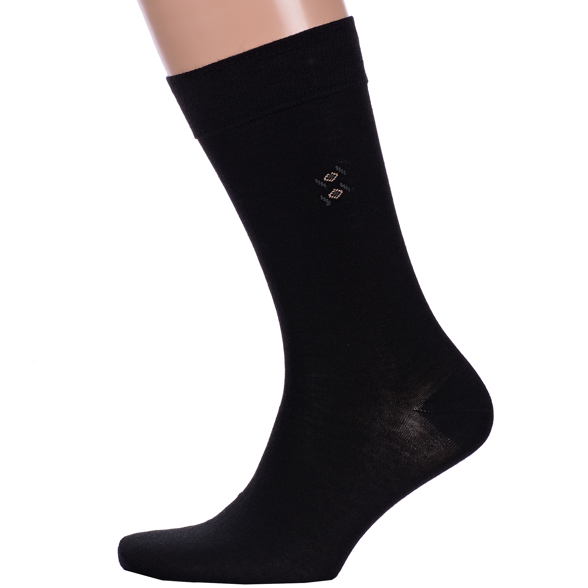 

Носки мужские LorenzLine В23 черные 27, Черный, В23