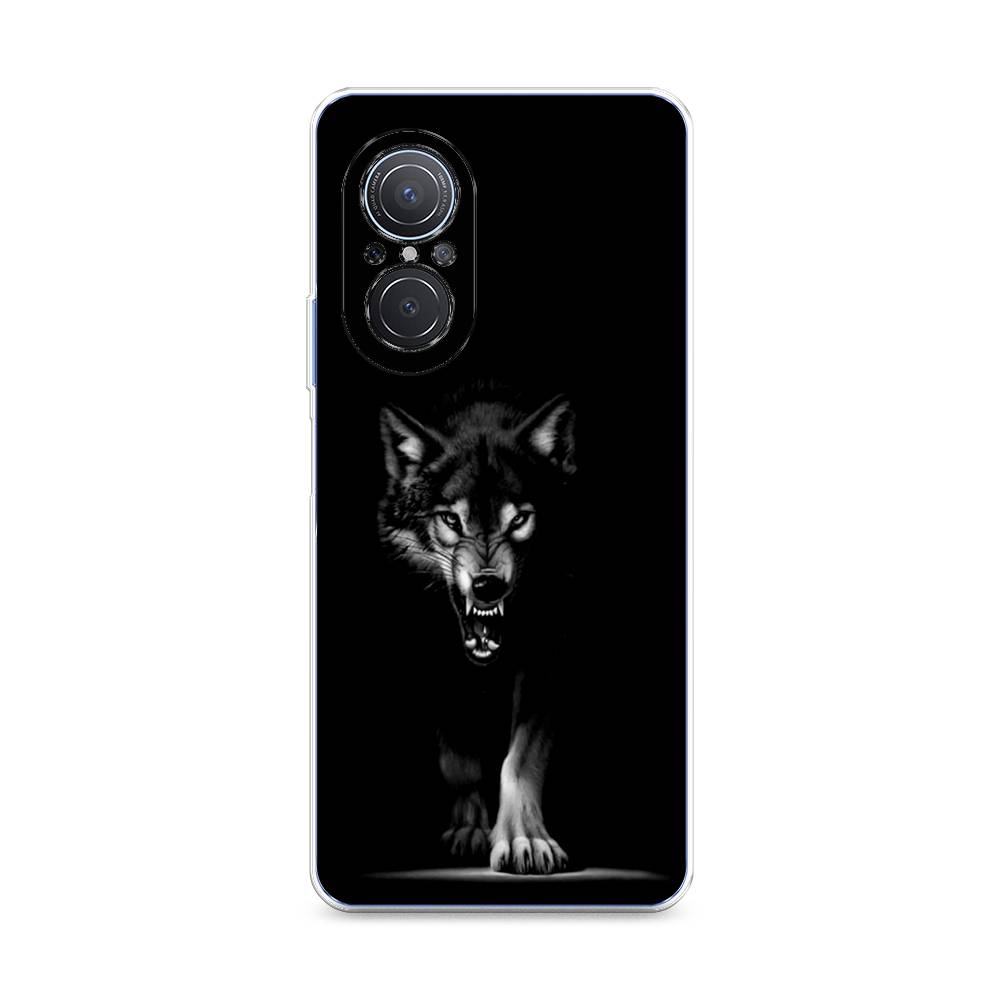 

Чехол Awog на Huawei Nova 9 SE "Волк выходит из ночи", Серый;черный;белый, 6107250-1