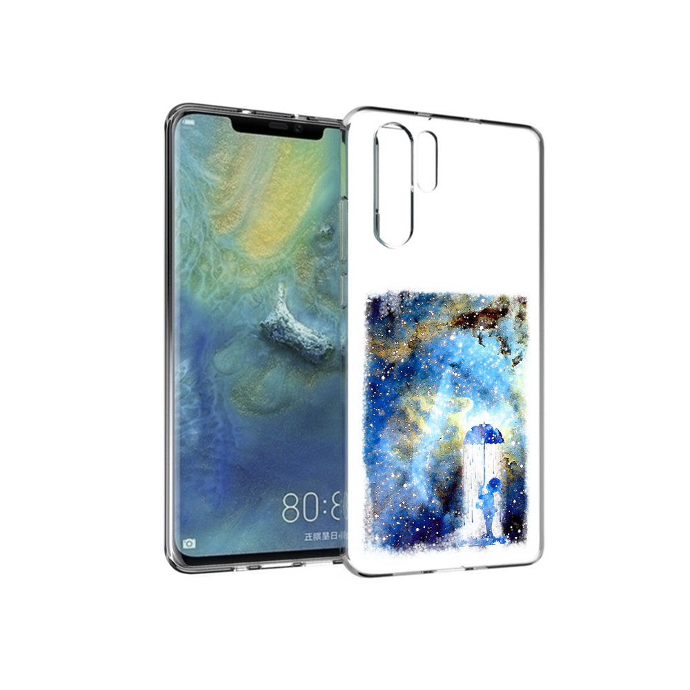 

Чехол MyPads Tocco для Huawei P30 Pro мальчик в небе, Прозрачный, Tocco