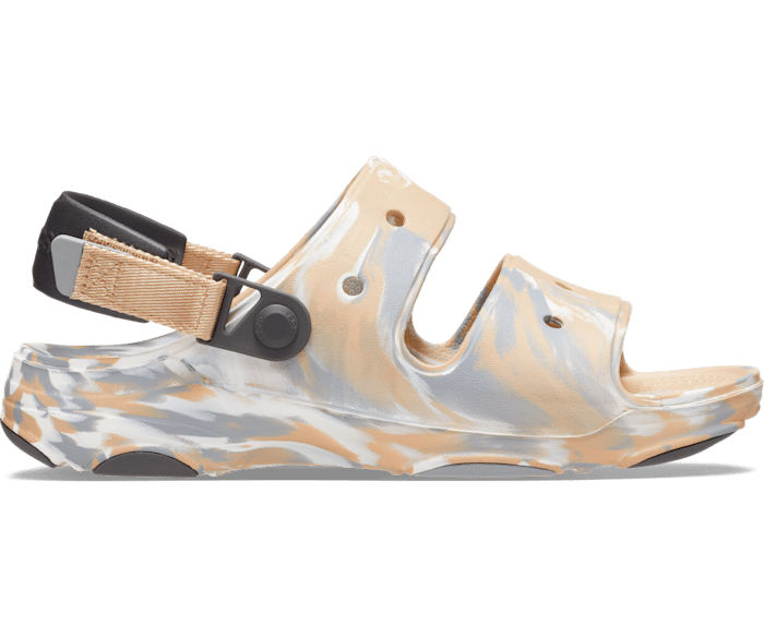 Сандалии женские Crocs CRW_207888 бежевые 41-42 EU доставка из-за рубежа 9390₽