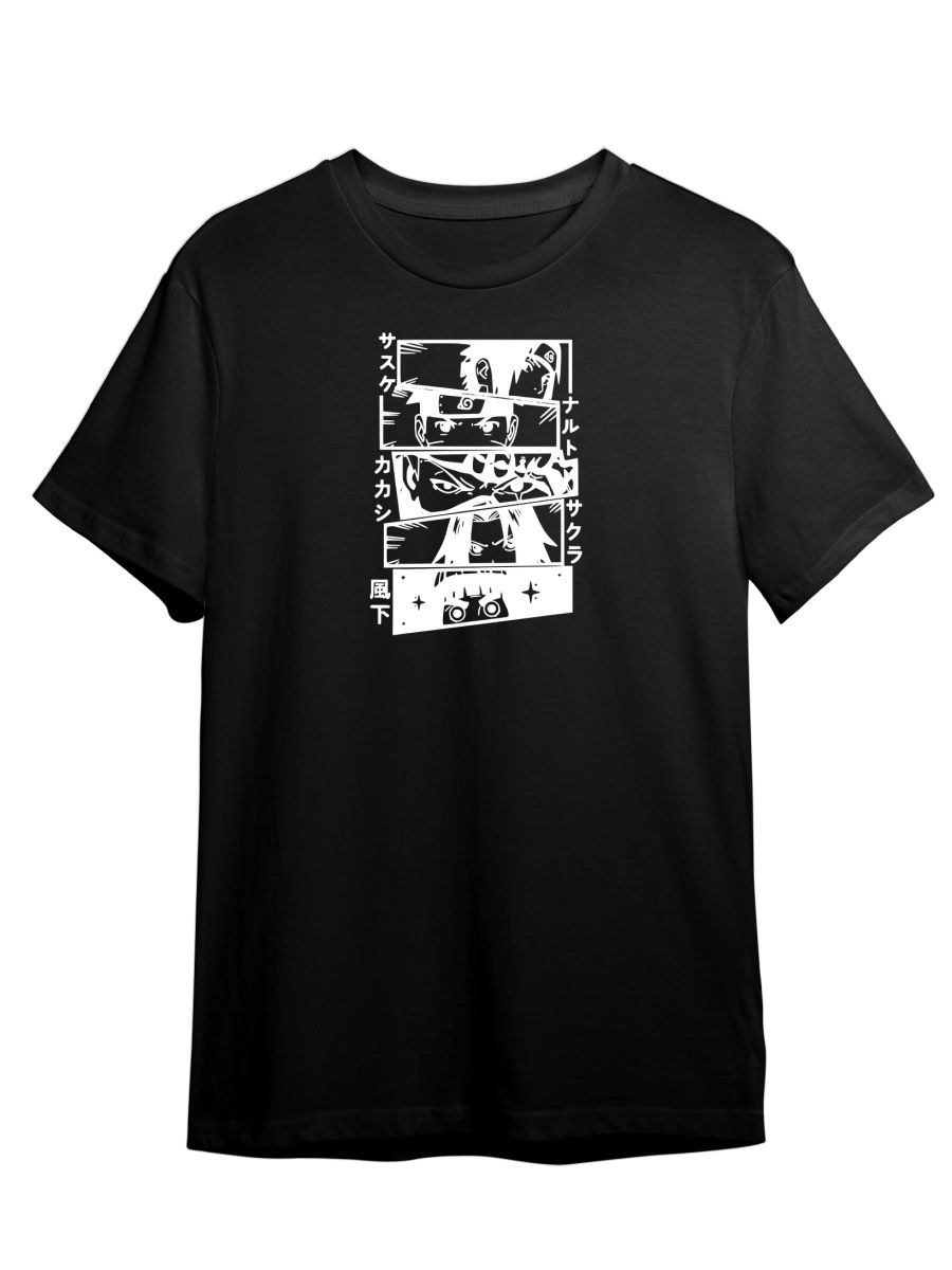 

Футболка унисекс СувенирShop Аниме/Удзумаки/Какаси 4 черная XL, Черный, "Аниме/Удзумаки/Какаси" 4