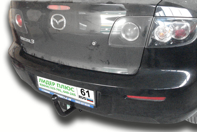 

Фаркоп Лидер-Плюс для MAZDA 3 (BK) (седан,хетчбек) 2003-2008 с электрикой и сертифкатом в