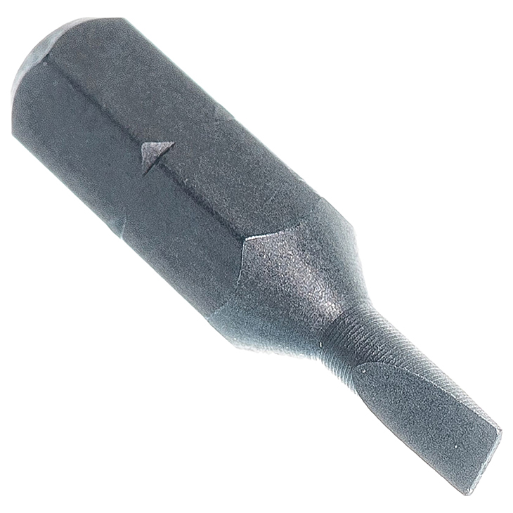 

KING TONY Вставка бита торцевая 1/4", Slotted, 3х0,5 мм, L = 25 мм 102503S1