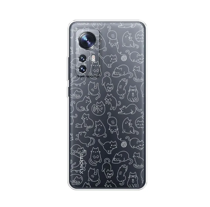 

Чехол Awog на Xiaomi 12S "Шкодливые котики", Разноцветный, 316052-1
