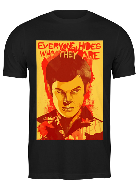 

Футболка мужская Printio Dexter (декстер) черная M, Черный, Dexter (декстер)