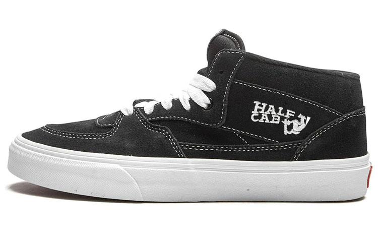 

Кеды унисекс Vans Half Cab черные 39 EU, Черный, Half Cab