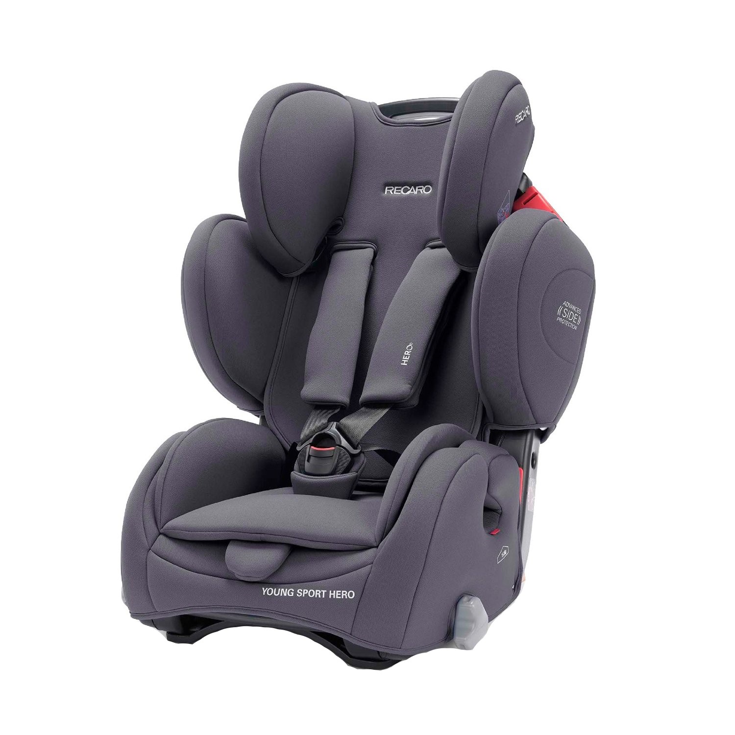 фото Автокресло recaro young sport hero цв.серый гр.1/2/3