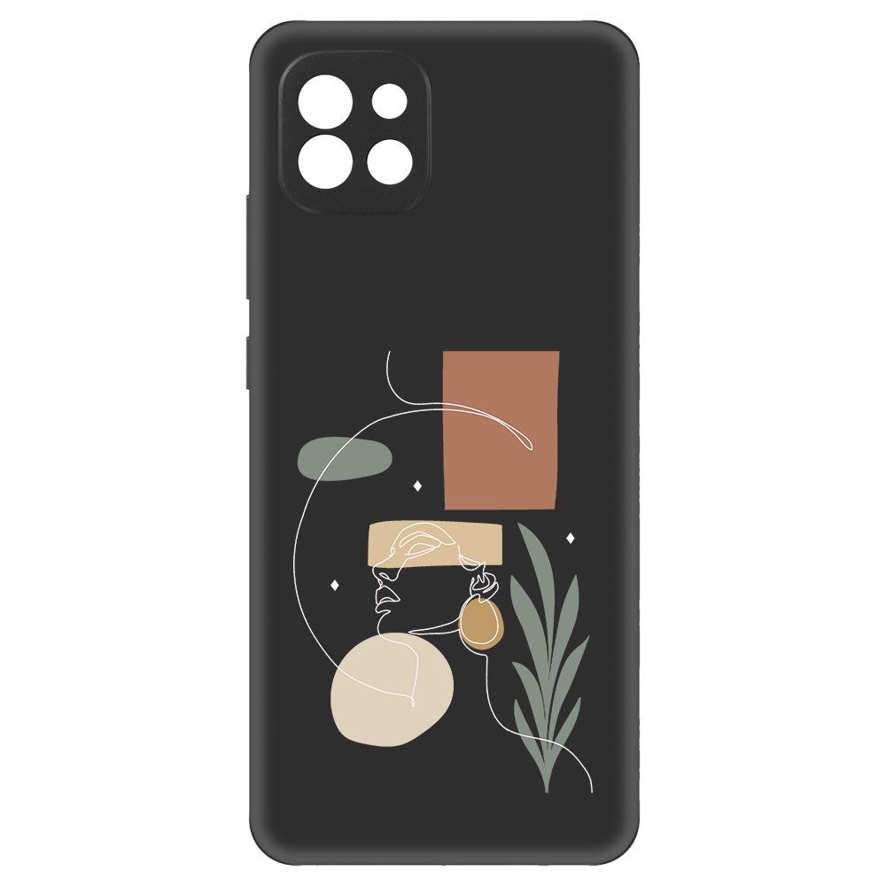 

Чехол-накладка Krutoff Soft Case Элегантность для Samsung Galaxy A03 (A035) черный