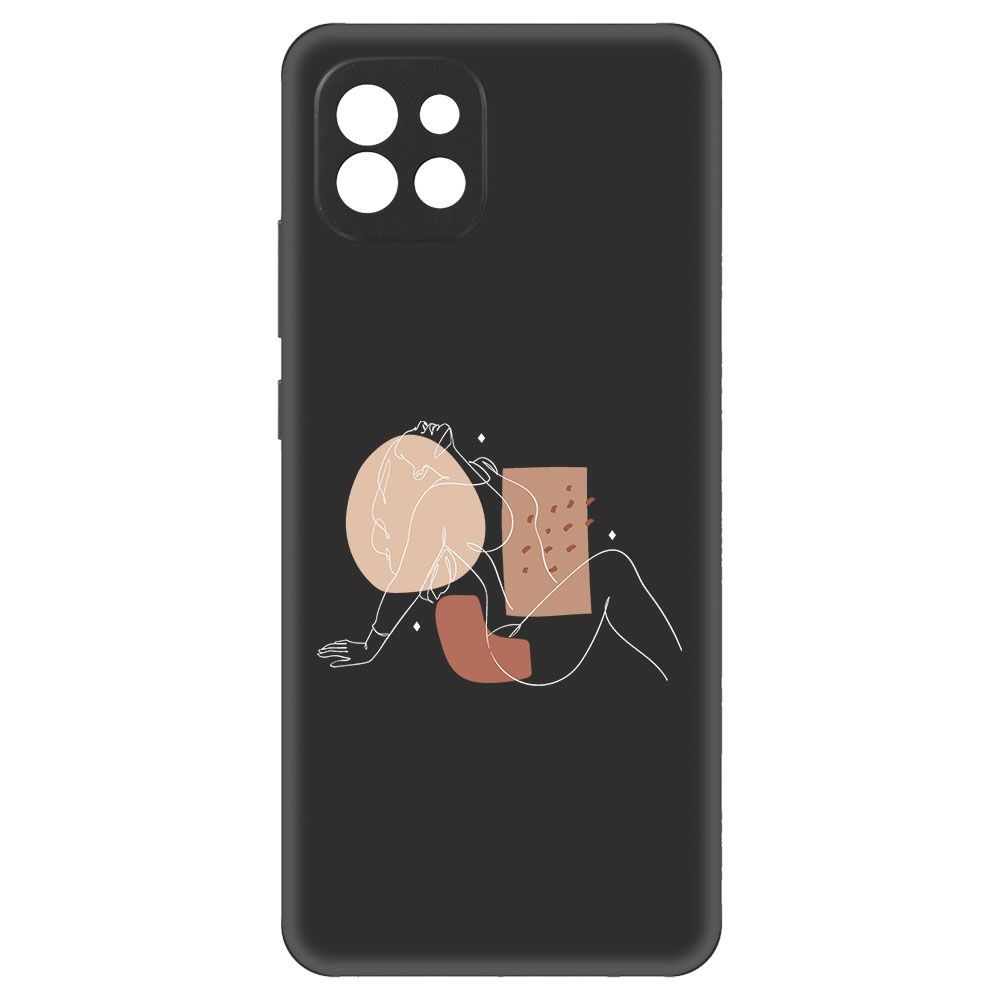 

Чехол-накладка Krutoff Soft Case Чувственность для Samsung Galaxy A03 (A035) черный