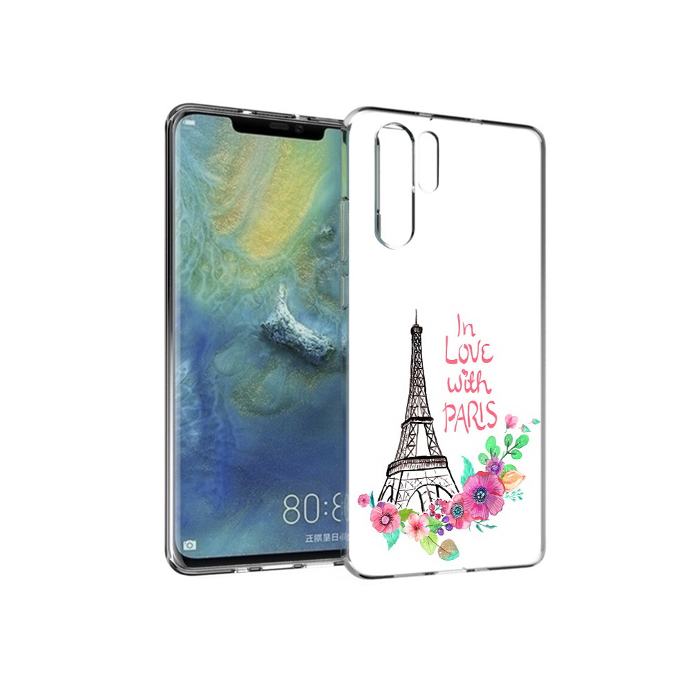 Чехол MyPads Tocco для Huawei P30 Pro любимый париж