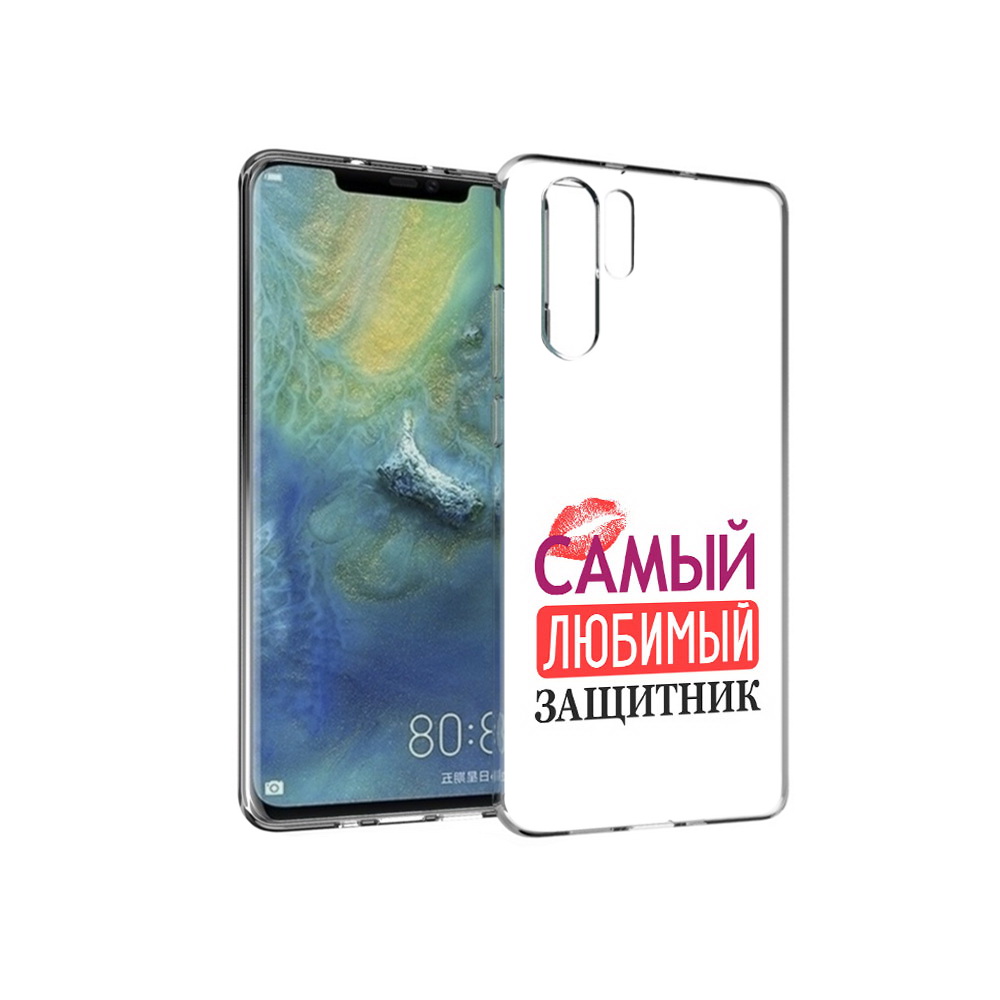 

Чехол MyPads Tocco для Huawei P30 Pro любимый защитник, Прозрачный, Tocco