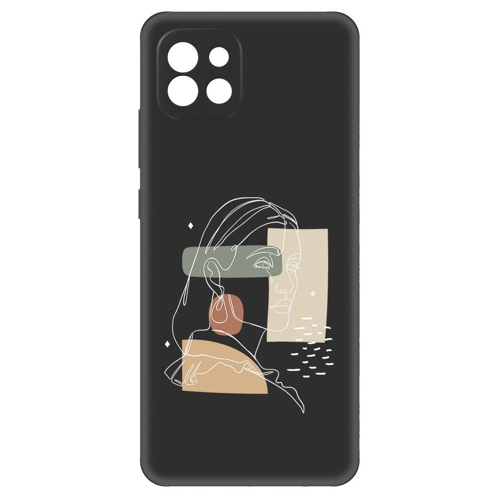 

Чехол-накладка Krutoff Soft Case Уверенность для Samsung Galaxy A03 (A035) черный