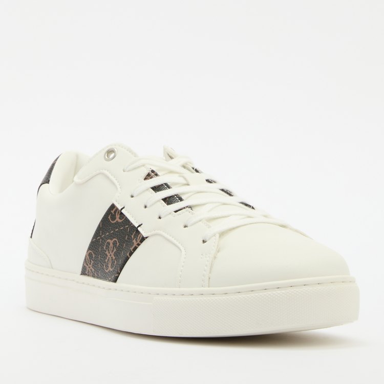 

Кеды мужские Guess FMTTOIELL12 белые 40 EU, Белый, FMTTOIELL12