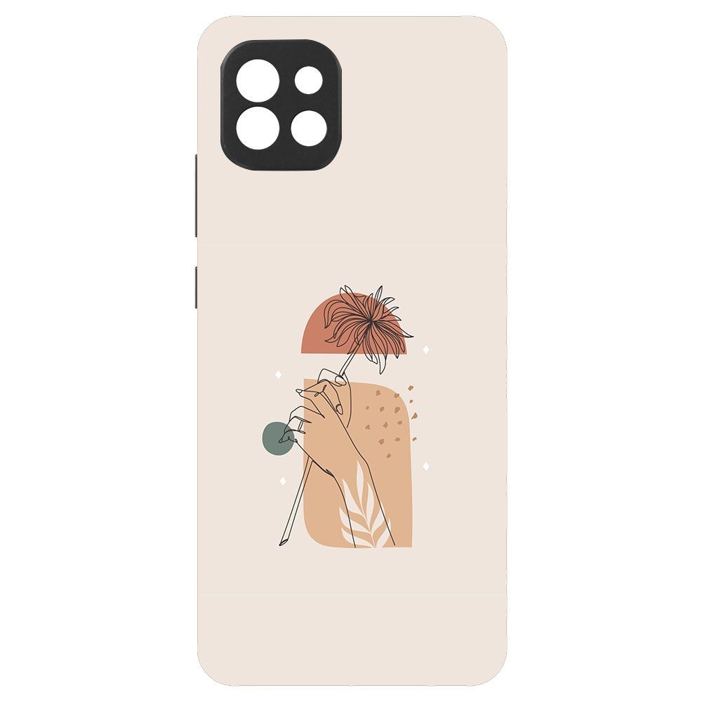 

Чехол-накладка Krutoff Soft Case Романтика для Samsung Galaxy A03 (A035) черный