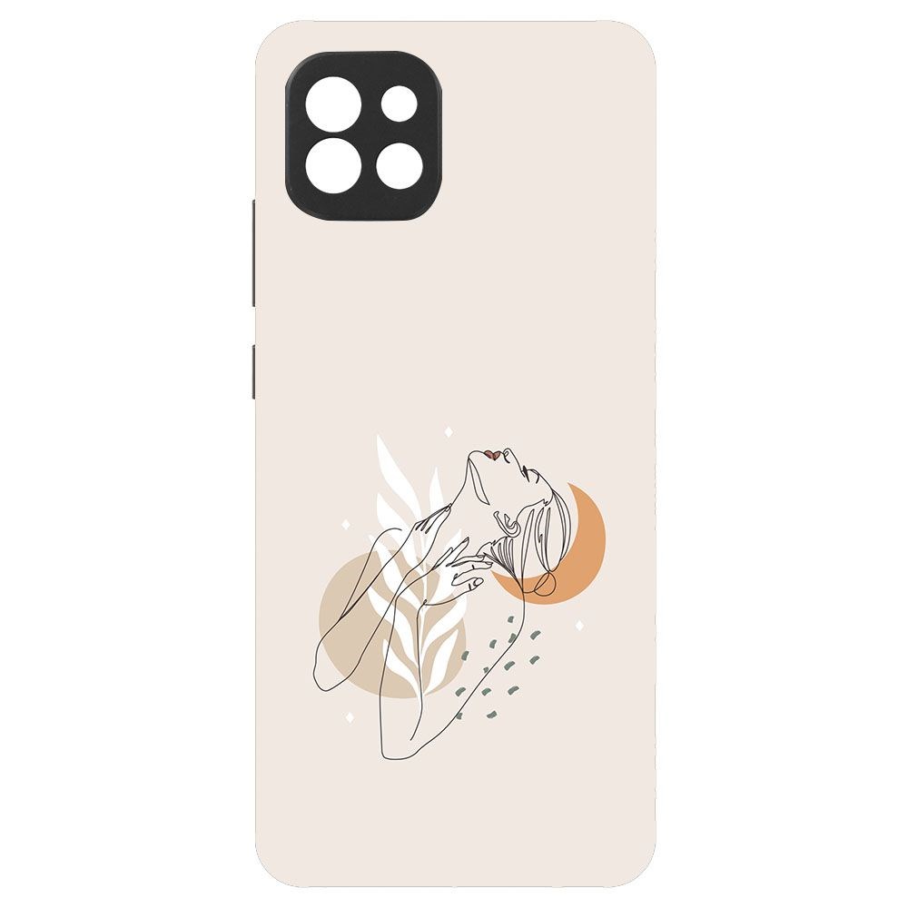 

Чехол-накладка Krutoff Soft Case Женственность для Samsung Galaxy A03 (A035) черный