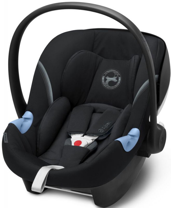 фото Автокресло cybex aton m i-size цв.черный гр.0+