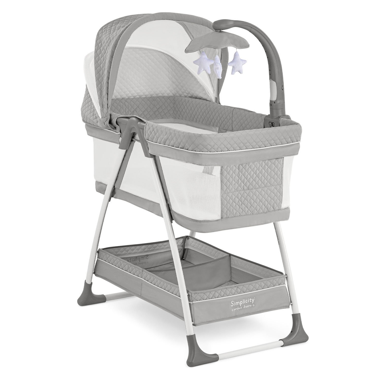 Колыбель Simplicity 3010 Classic Grey-Journey