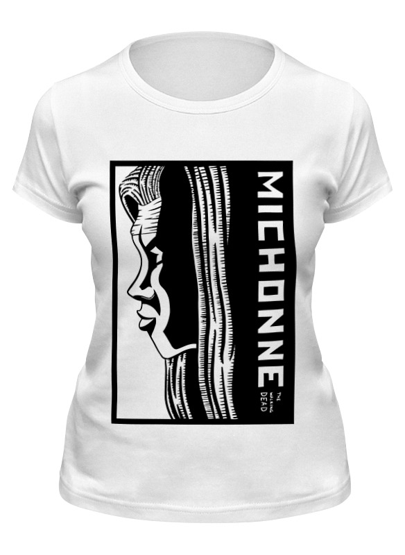 

Футболка женская Printio Michonne (walking dead) белая 2XL, Белый, Michonne (walking dead)