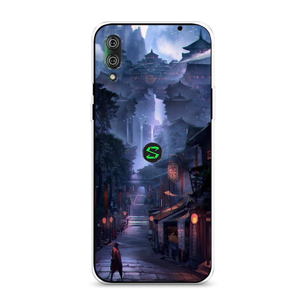 

Чехол Awog на Xiaomi Black Shark 2/2 Pro "Одинокий самурай", Разноцветный, 36450-10