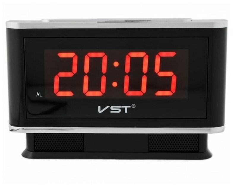 

Настольные часы VST desk clock/М1-VST-красный, desk clock