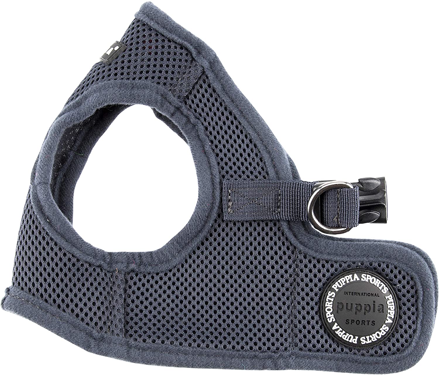 

Шлейка для собак Puppia XS, полиэстер, серый, Soft Vest