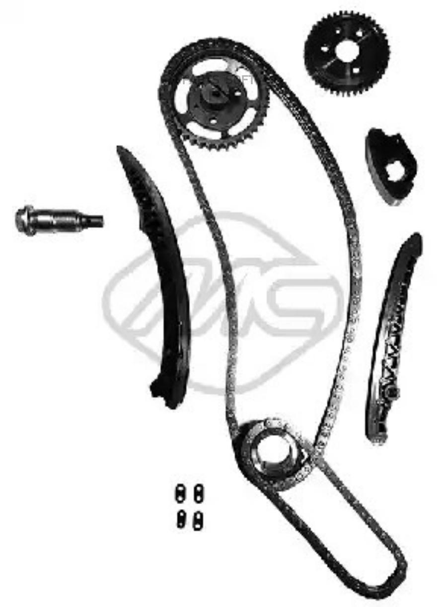 METALCAUCHO 06169 Ремкомплект цепи грм 1шт 37772₽