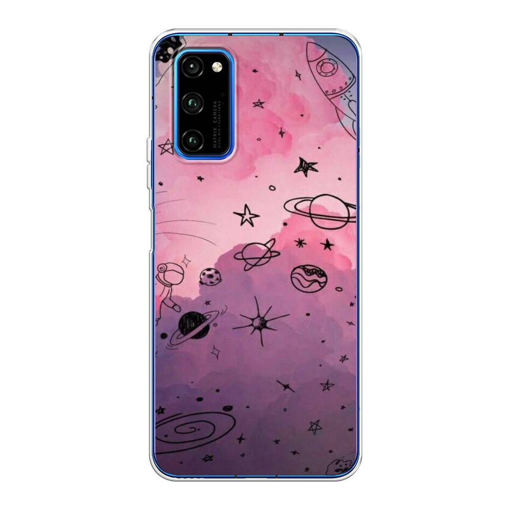 

Чехол Awog "Радуга планет 3" для Honor View 30/View 30 Pro, 611350-4