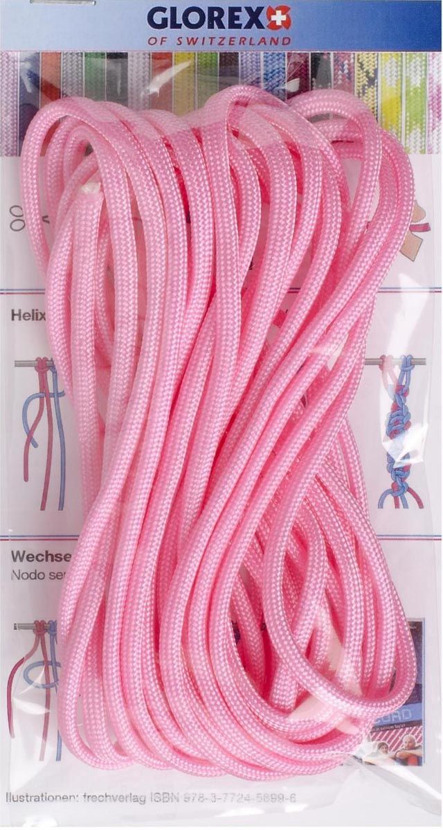 

64000 Шнур Paracord 2x4мм, 5м Glorex (101 розовый)