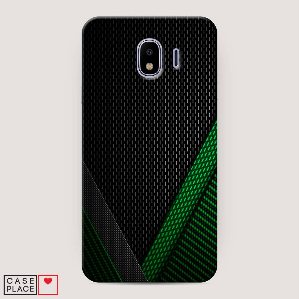 

Чехол Awog "Зеленый карбон" для Samsung Galaxy J4, 26420-2