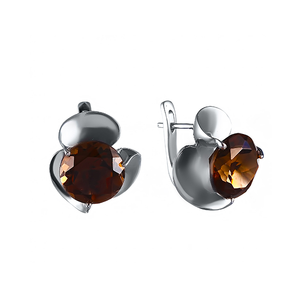 

Серьги из серебра с раухтопазом Element47 GRE622_SR_SQ_WG, GRE622_SR_SQ_WG