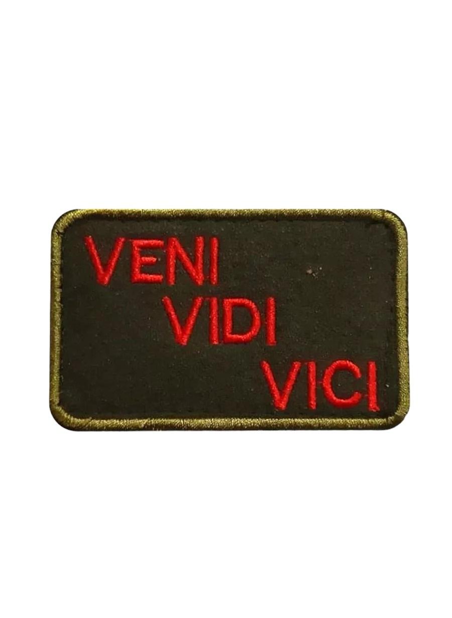 

Нашивка на липучке Veni Vidi Vici 00117608 зеленый, 8х5 см, 48500