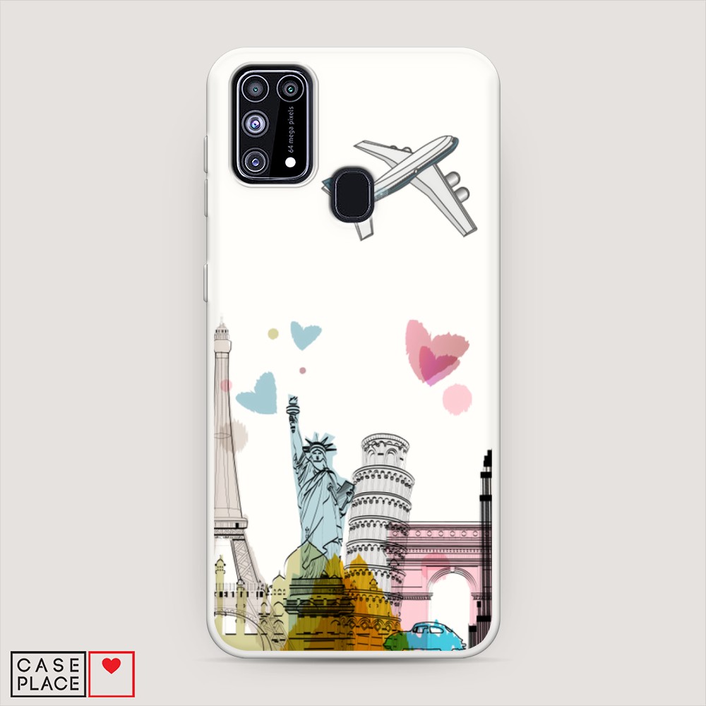 

Чехол Awog на Samsung Galaxy M31 / Самсунг M31 "Самолет путешествий", Разноцветный, 2100757-1