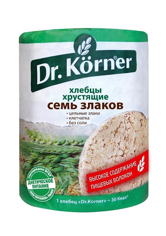 

Хлебцы Dr.Korner 7 злаков, 100 г х 20 шт