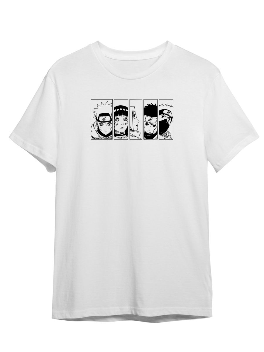 

Футболка унисекс СувенирShop Аниме/Удзумаки/Какаси 2 белая 5XL, "Аниме/Удзумаки/Какаси" 2