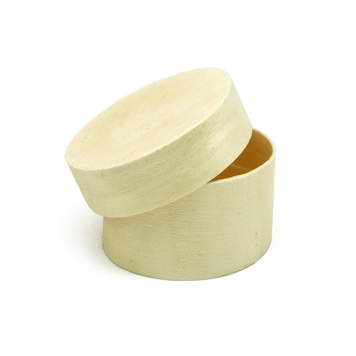 фото 62003040 деревянная шкатулка (круглая), 4,2*2,5 см, glorex