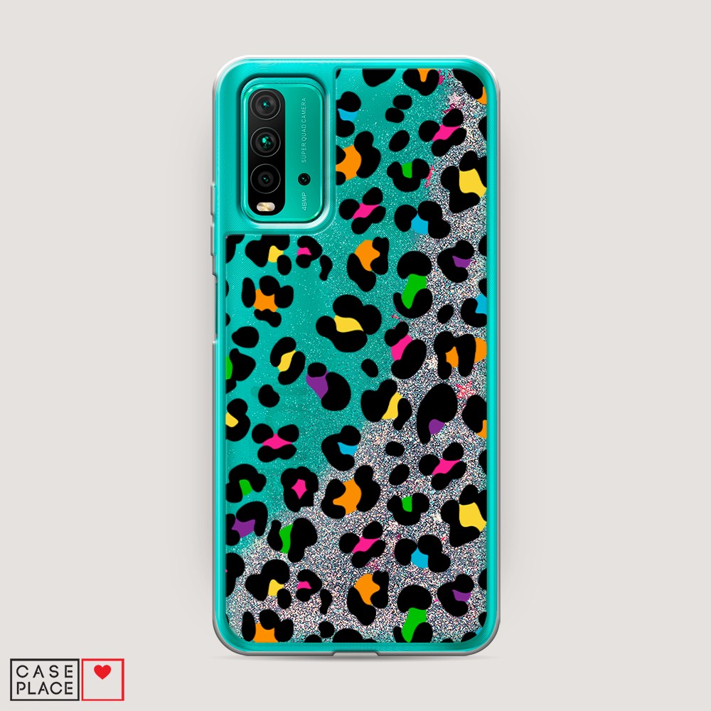 

Чехол Awog на Xiaomi Redmi 9T "Яркий леопард", Разноцветный, 39891-1