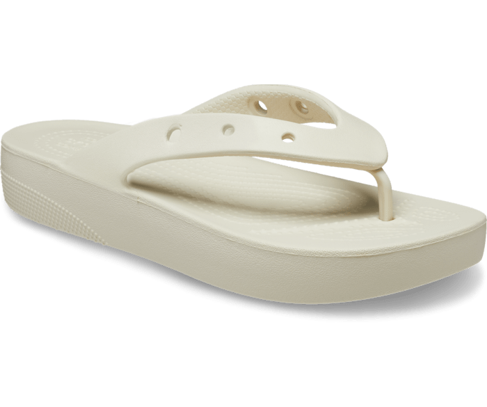 Вьетнамки женские Crocs CRW_207714 бежевые 38-39 EU (доставка из-за рубежа) бежевый