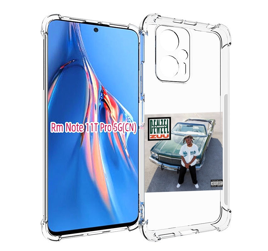 

Чехол MyPads Denzel Curry - ZUU для Xiaomi Redmi Note 11T Pro / 11T Pro Plus / Poco X4 ..., Прозрачный, Tocco