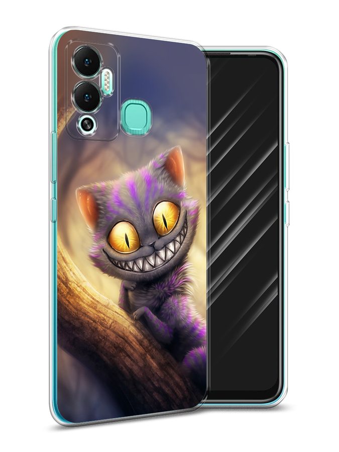 

Чехол Awog на Infinix Hot 12 Play "Cheshire Cat", Разноцветный, 3101750-1