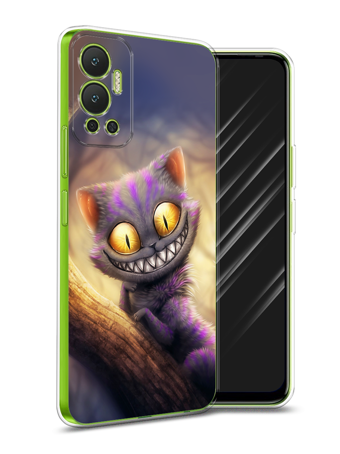 

Чехол Awog на Infinix Hot 12 "Cheshire Cat", Разноцветный, 3101350-1