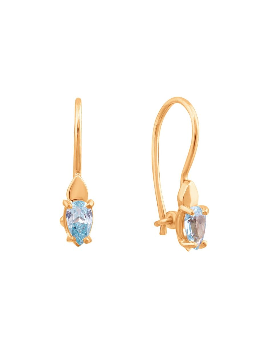 

Серьги из золота TEO MAORI 721-1213-11-62, фианит, 721-1213-11-62